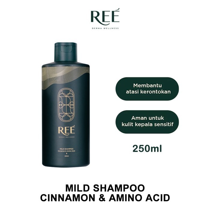 SKUYY REE DERMA WELLNESS CINNAMON & AMINO ACID MILD SHAMPOO HAIR LOSS - REEDERMA SHAMPO UNTUK RAMBUT