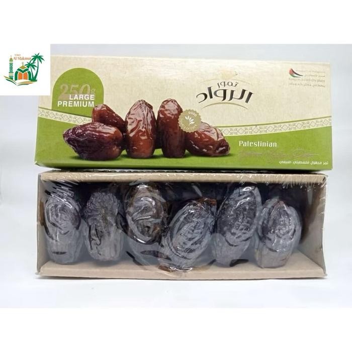 

Kurma Medjoul Palestine Al Rowad Palestine Kurma Jumbo Kemasan Dus 250Gr Organik Premium Makanan
