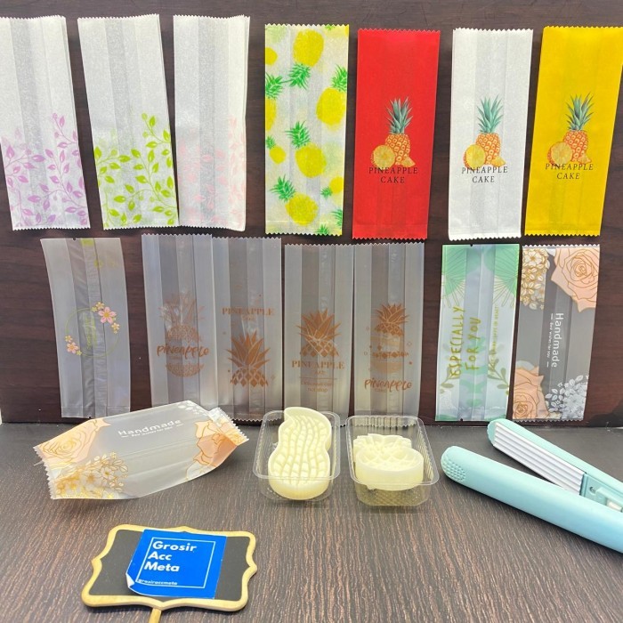 

P6 - Plastik Jumbo Nastar / Plastik Nastar Jumbo Taiwan / 100Lembar Plastik Nastar Taiwan / Kantong