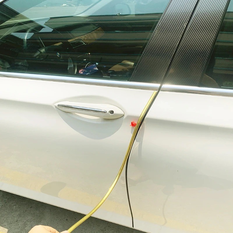 Karet Lis Interior Mobil 4 Meter / karet dekorasi mobil / karet pinggir pintu mobil