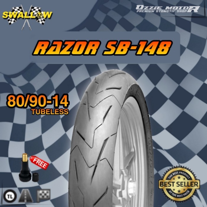 SWALLOW RAZOR SB-148 BAN TUBELESS MATIC RACING PRO SERIES RING 14