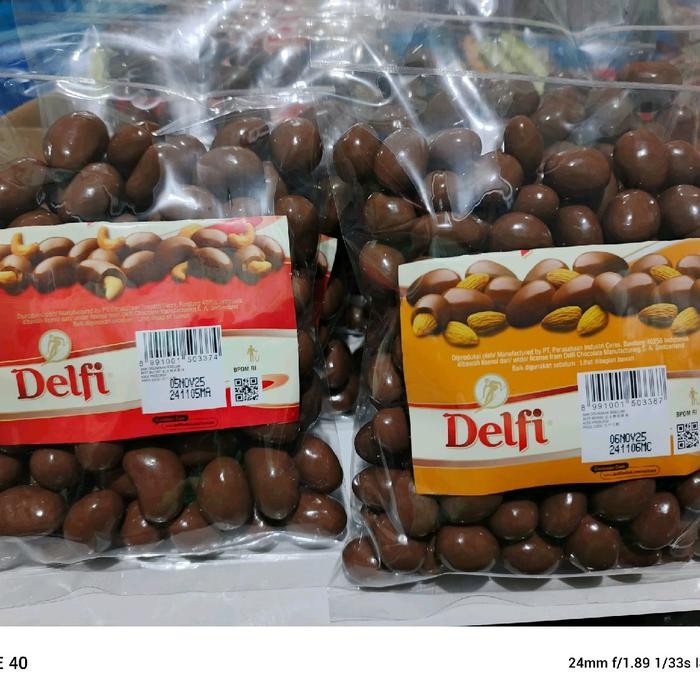 

terbaru !!! delfi golden almond dan mede 500g ready