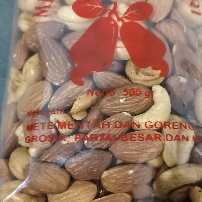 

terbaru !!! kacang mete mixnut almond panggang ready