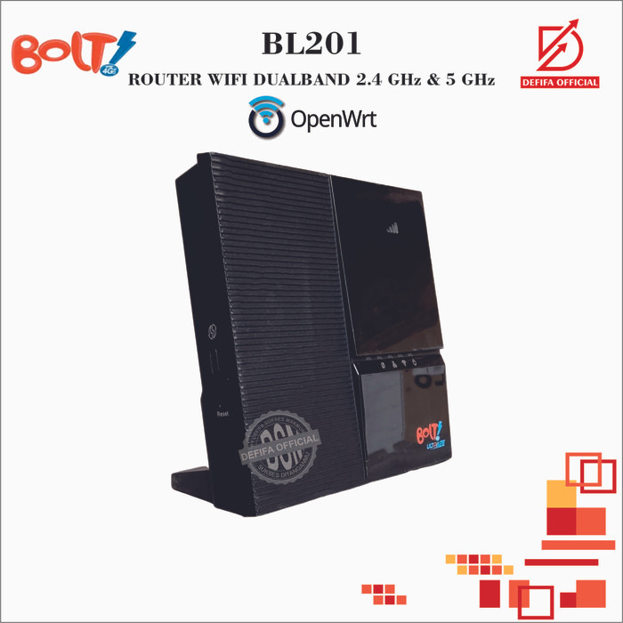 Promo Router Wireless Wifi Bolt Bl201 Openwrt Normal Dual Band