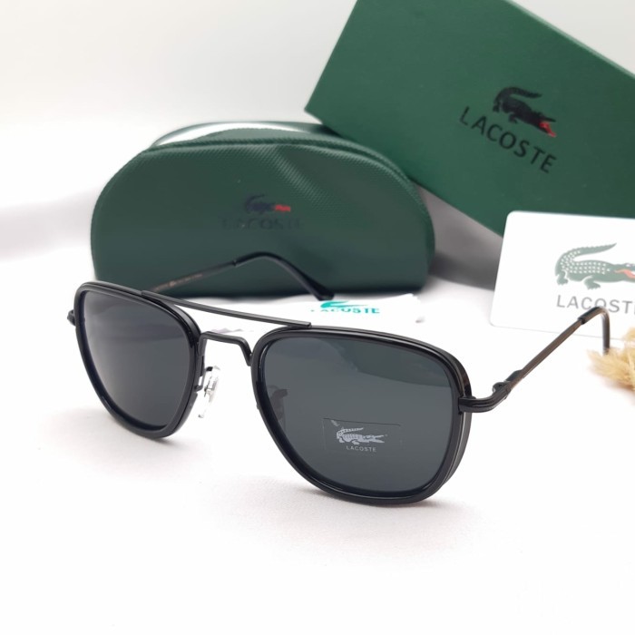 KACAMATA PRIA WANITA LACOSTE 5651 POLARIZED SUPER MEWAH LACOSTA BLACK