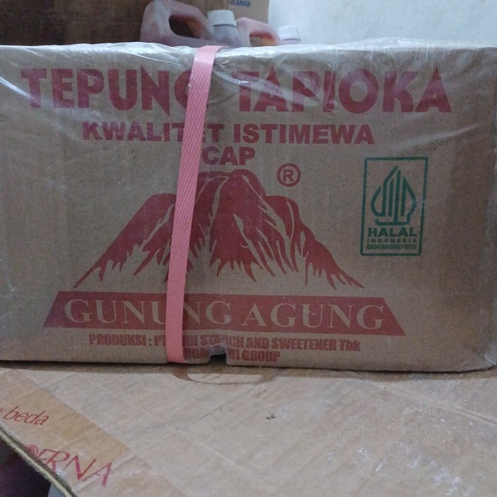 

TERBARU! Tapioka Gunung Agung Kemasan 500 Gram Kartonan