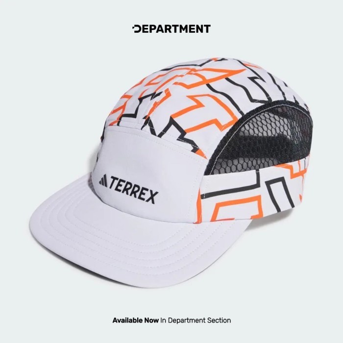 Topi Lari ADIDAS TERREX HEAT.RDY 5-PANEL GRAPHIC CAP IN4648 ORIGINAL