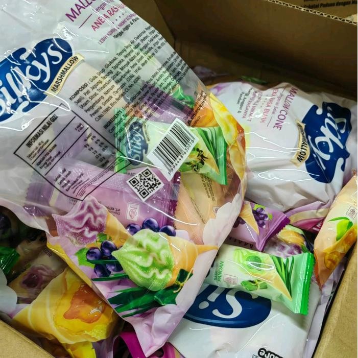 

terbaru !!! silkys marshmallow isi 6 pack x 20 pcs per bungkusnya exp. juli 2025 manis ready