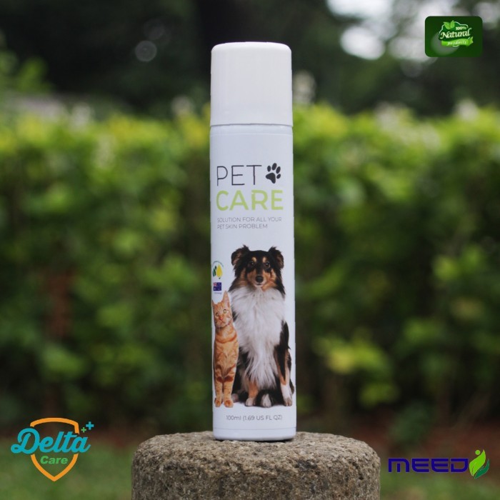 Tea Tree Oil Pet Care Aerosol Spray 100Ml Meed Herb Delta Anti Kutu #Gratisongkir #Sale #Discount