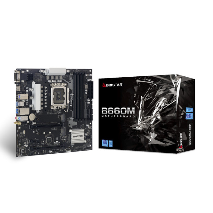 TERBARU BIOSTAR B660 MX-E PRO LGA 1700 M.2