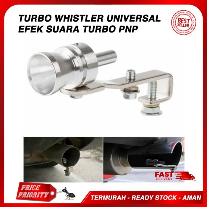 Knalpot Racing Efek Suara Turbo Mobil Motor UNIVERSAL