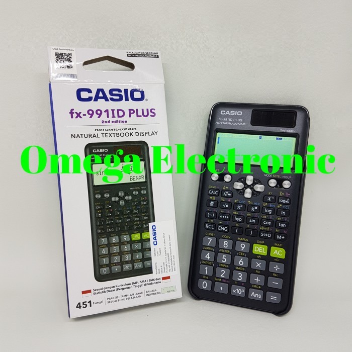 

Terlaris Casio Kalkulator FX-991ID Plus Scientific Calculator Casio SALE