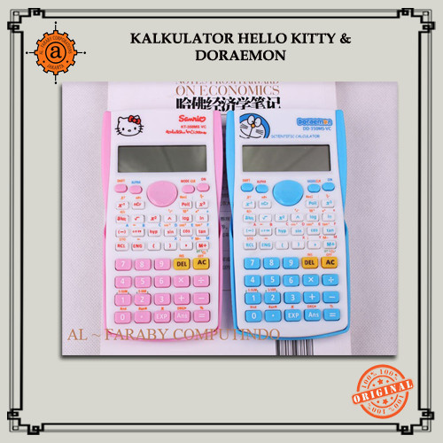 

Terlaris Kalkulator Scientific Doraemon dan hello Kity SALE