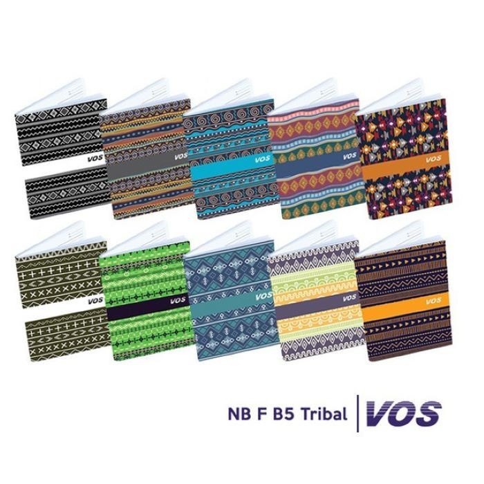

Buku Tulis Vos F B5 Tribal Isi 10
