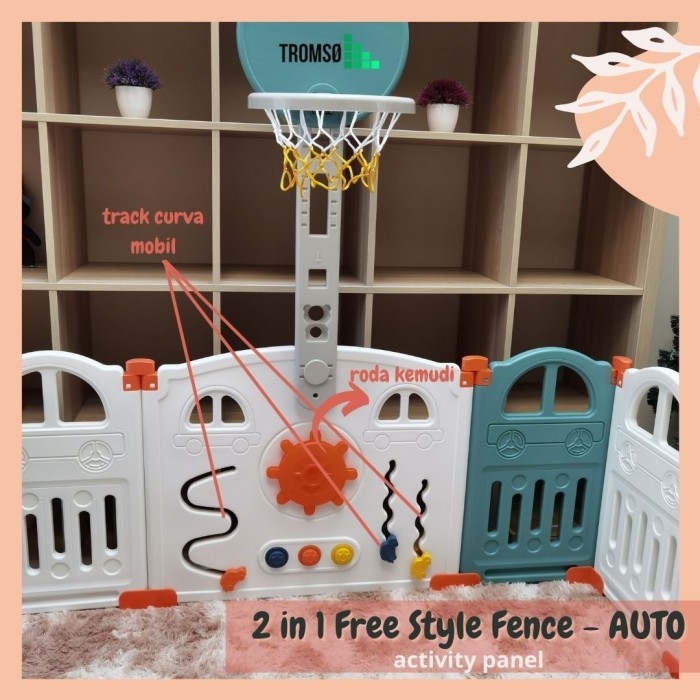 TROMSO PAGAR BAYI/ KEAMANAN ANAK/ CHILDREN BABY SAFETY FENCE FOLDABLE