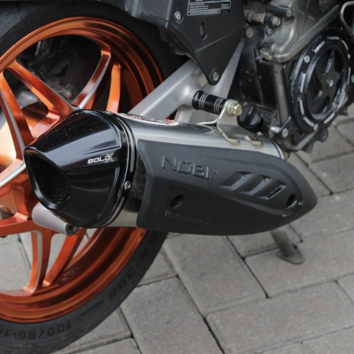 Knalpot NOBI BOLD X Stainless PCX Nmax Aerox Vario 125/150 Vario 160 Ready