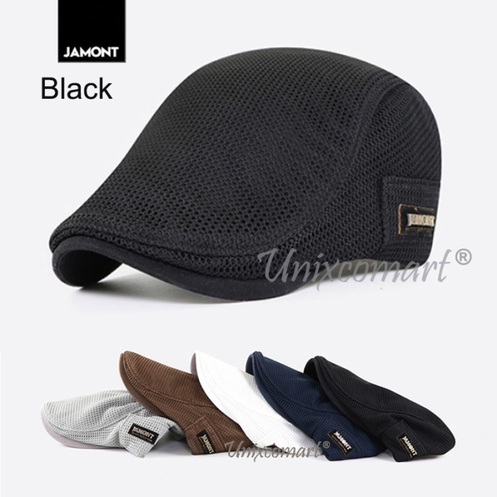 Topi Newsboy Jasper Jamont Flat Hat Pelukis Copet Patino Sutradara