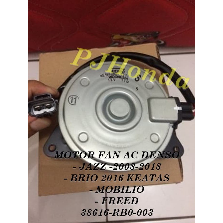 Motor Fan Ac Honda Brio Denso Asli