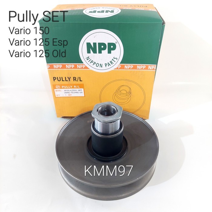 Paket Pully Pulley Belakang Vario 150 Old,Vario 125 Esp,Vario 125 Old