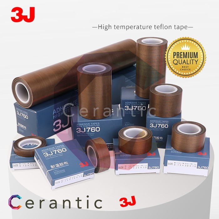 

Produk Viral Ptfe Heat Tape Coklat 13 Mm X 10 Meter Isolasi Anti Panas Packing Aman