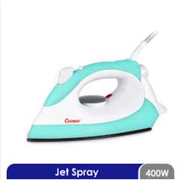 COSMOS SETRIKS LISTRIK/CI-4310-N/CI 4310 N/CI-4310N/CI 4310N/ COSMOS ELECTRIC IRON NON STICK JET