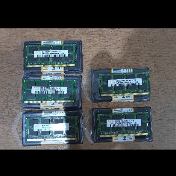 Terlaris Sodimm Ddr3 8Gb Hynix Pc 12.800 / 1600 Mhz ( Ram Laptop ) Good Quality