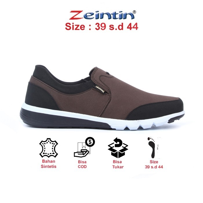 TERLARIS ZEINTIN - SEPATU KETS PRIA ORIGINAL ZEINTIN I HITAM SEPATU SNEAKERS PRIA I SEPATU KASUL BJ