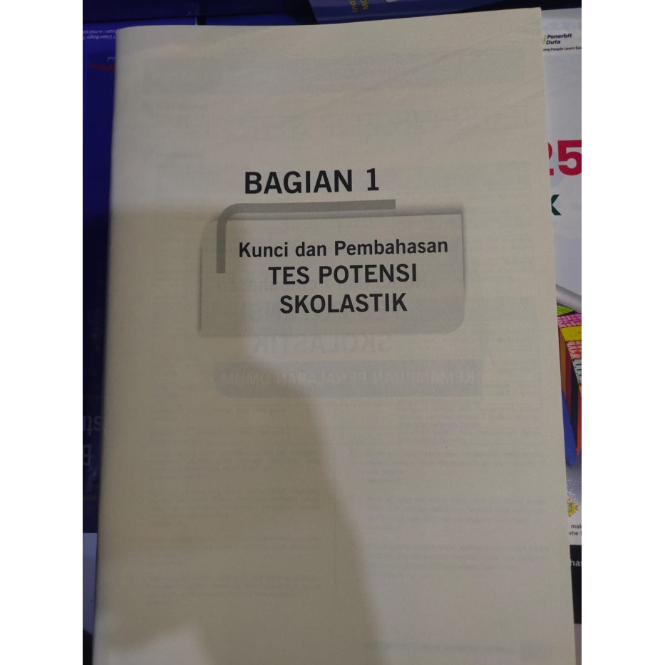 

Terbaru Buku Sukses Utbk-Snbt 2025 : Tps (Tes Potensi Skolastik) - Original Go Best Seller