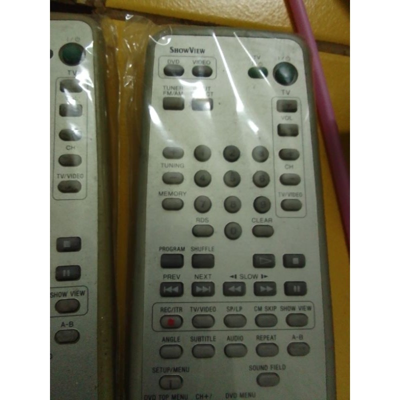 remote AUDIO SONY DVD
