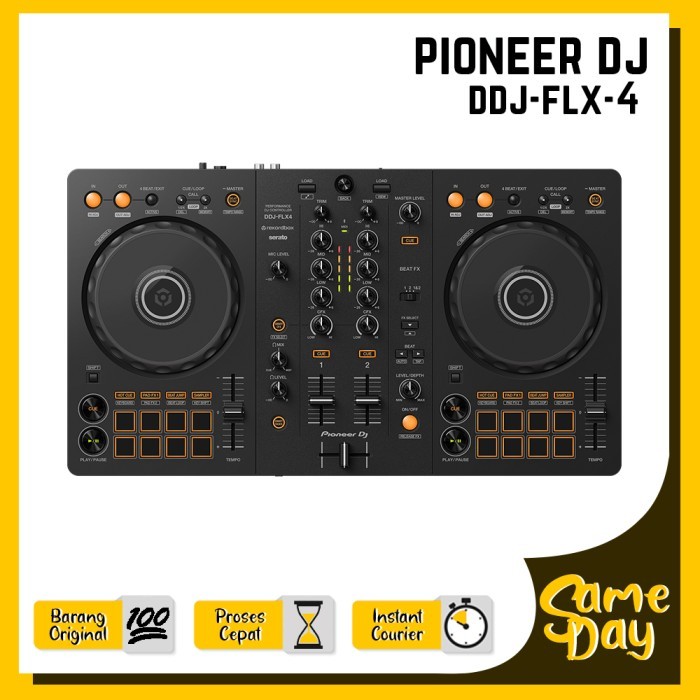Pioneer DJ DDJ-FLX4 / FLX-4 Original DJ Controller Garansi Resmi