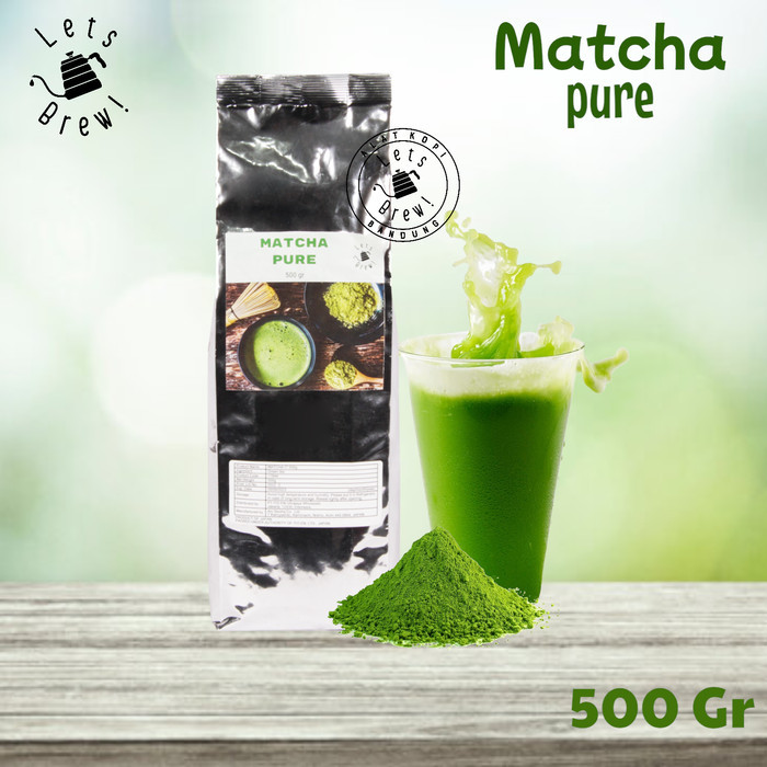 

Powder Matcha Pure 500gr Powder matcha murni tanpa campuran