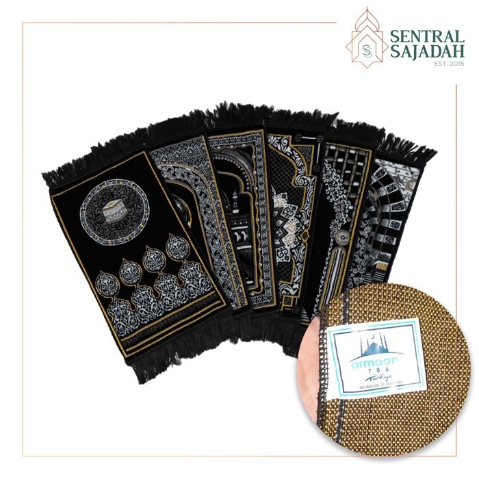 Sajadah Bulu Turkey Kecil / Sajadah Muka 60x35cm Terlaris