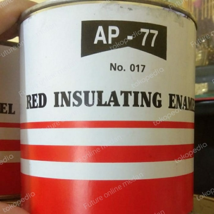 ~~~] Insulating AP77 MERAH RED / KUNING Varnish Varnis Serlak Sirlak pernis