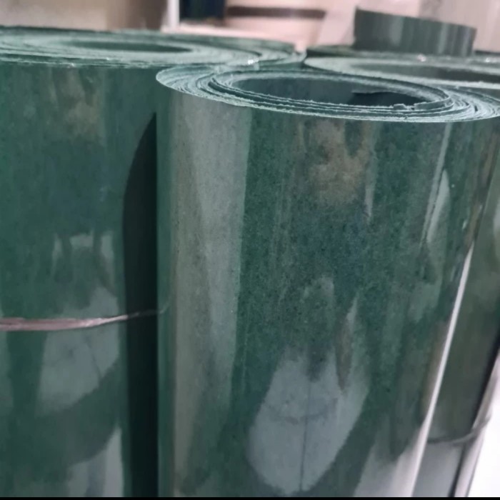 :<:<:<:<] Kertas dinamo Mika hijau 0,25 mm Prespan 2 lapis ( kertas + plastik )