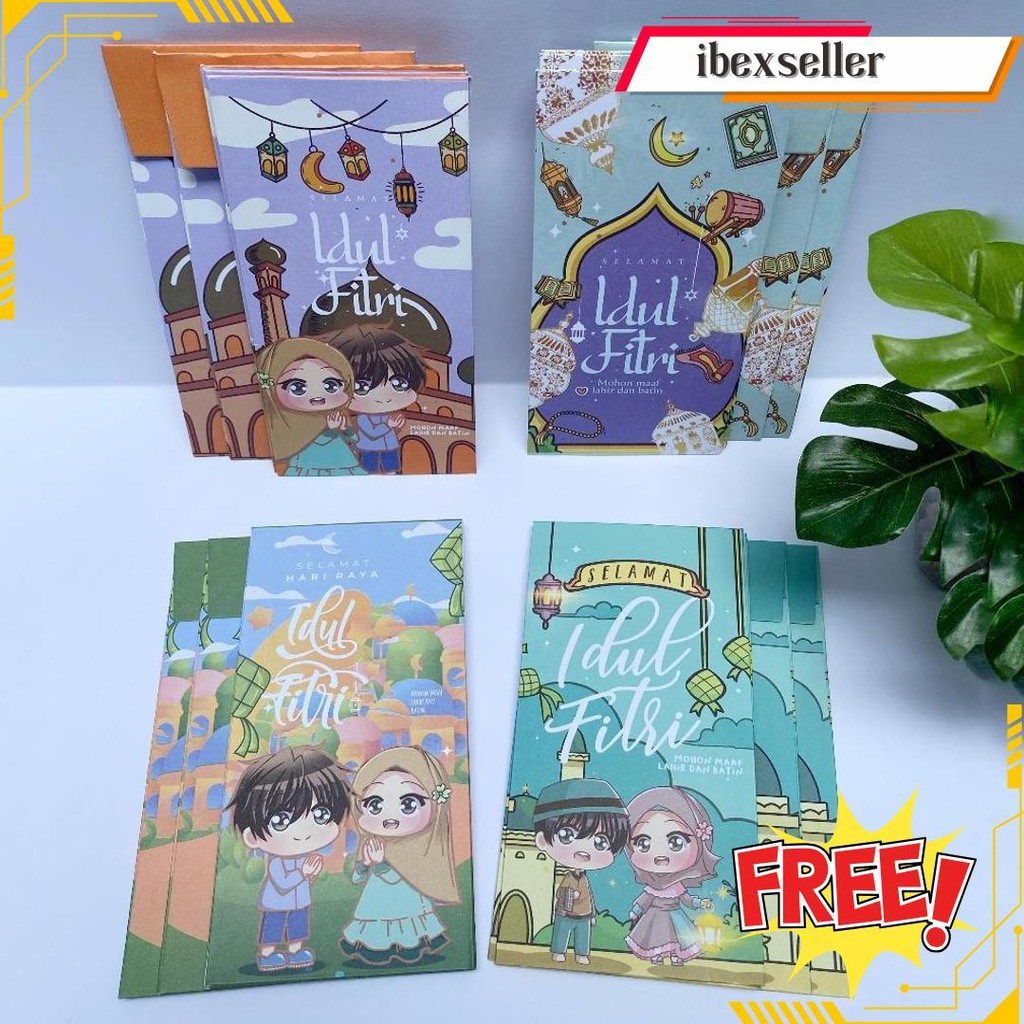 

Amplop Lebaran 2025 Unik Aesthetic Glosir 1 Pack ( Isi 40 Pcs ) Siap Pakai Termurah Banget