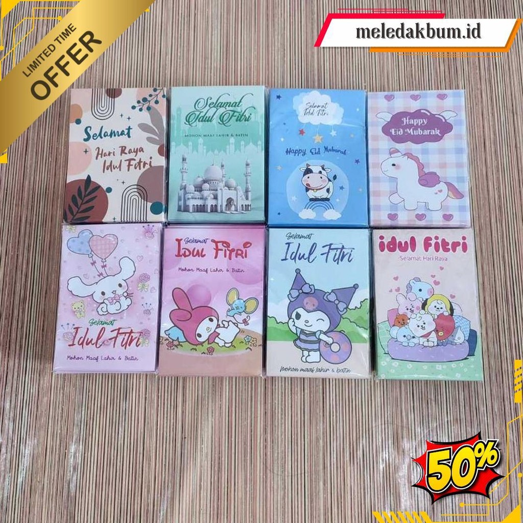

[ Ready Samarinda ] Amplop Lebaran Pack 10 Lembar | Amplop Idul Fitri 10Pcs | Amplop Karakter Lucu Original Produk
