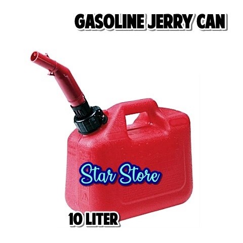 HOT SALE Jerigen Bensin Solar BBM HDPE Tebal 10 Liter / Gasoline Jerry Can 10L
