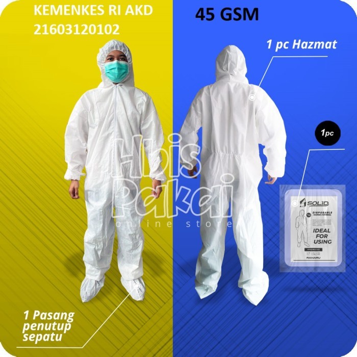 Apd Hazmat Kemenkes Ri Akd 21603120102 - Solid
