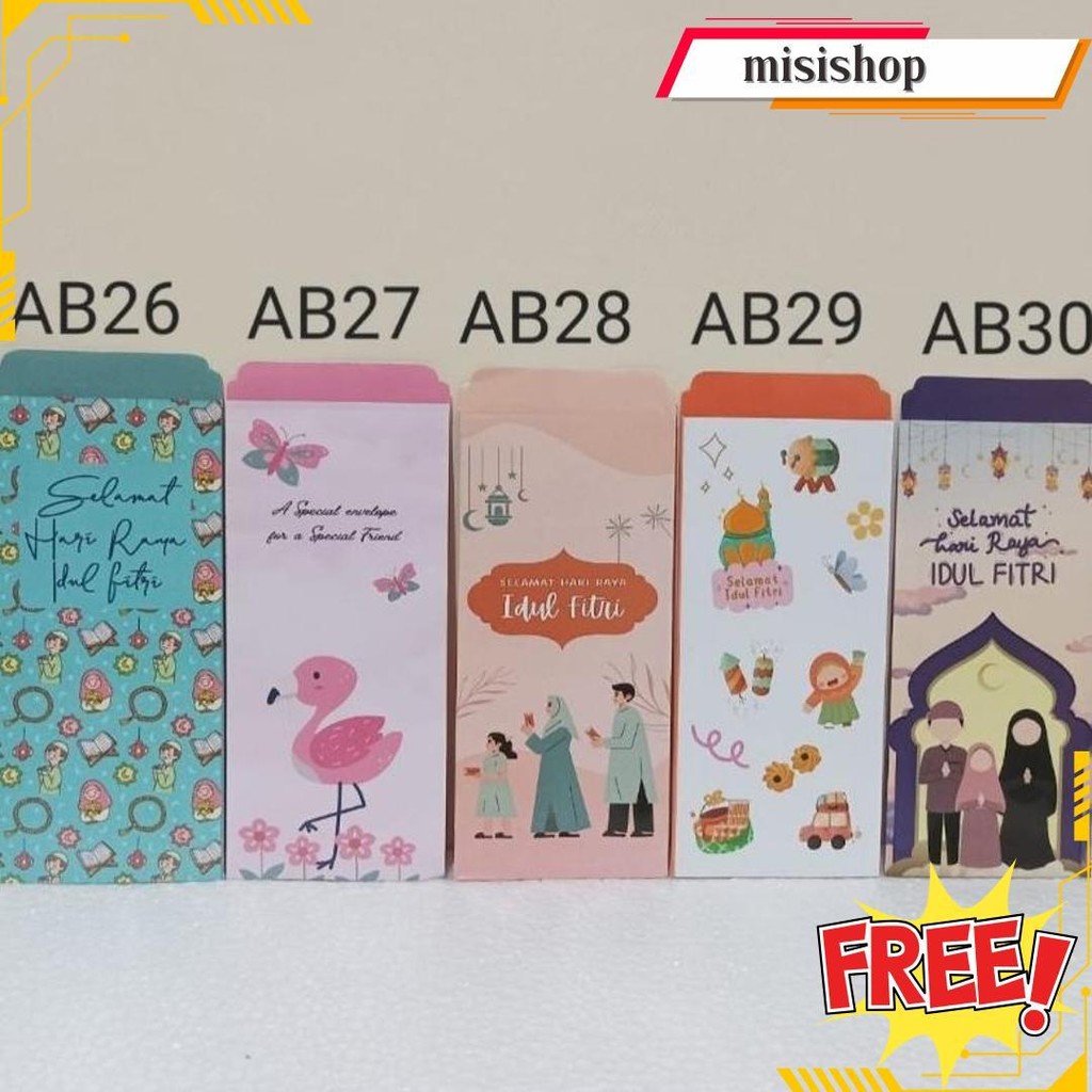 

(10Lembar) Amplop Lebaran 2025 - Amplop Besar Uang Tanpa Lipat - Amplop Lebaran Lucu Bisa Cod