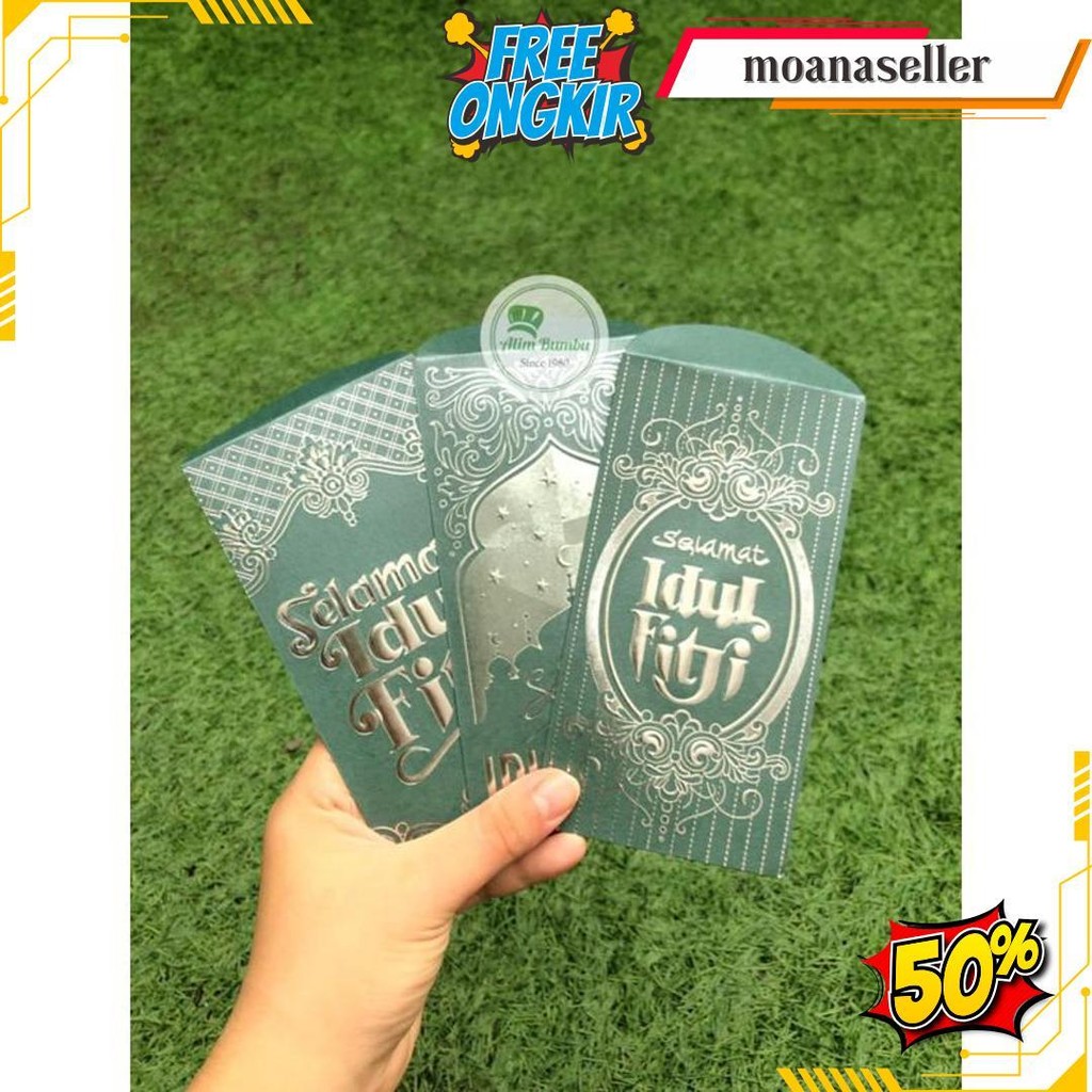 

(Isi 50 Lembar) Amplop Jumbo / Angpao Tebal Premium Thr Lebaran Idul Fitri 2023 Bisa Cod