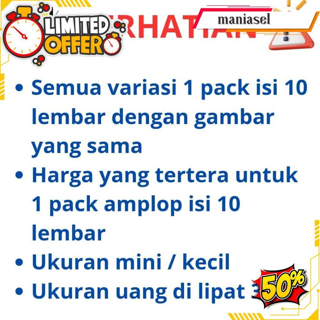 

Amplop Lebaran Mini 10Pcs Karakter Labubu Snack Kecil 1 Pack / Amplop Lebaran Grosir Siap Kirim