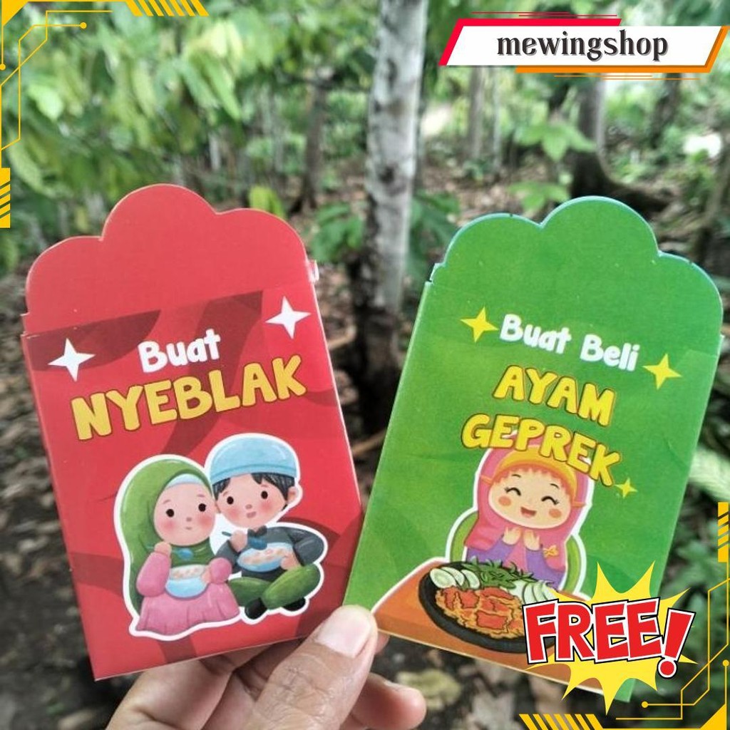 

Amplop Lebaran Medium Aesthetic Isi 10 Pcs Gratis Ongkir