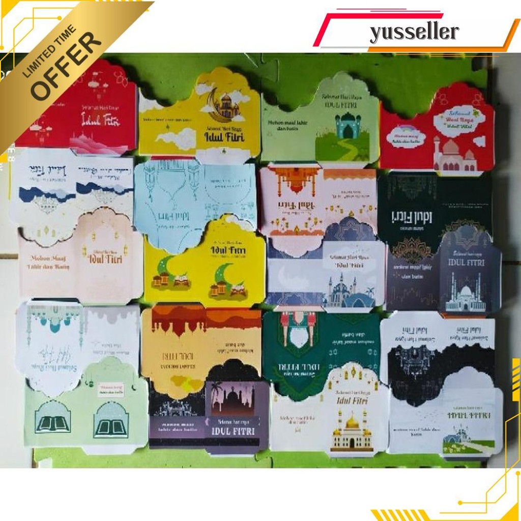 

Amplop Medium Muslim 100 Lembar,[Lembaran ]Bisa Milih Free Plastik (Cod) Gratis Ongkir