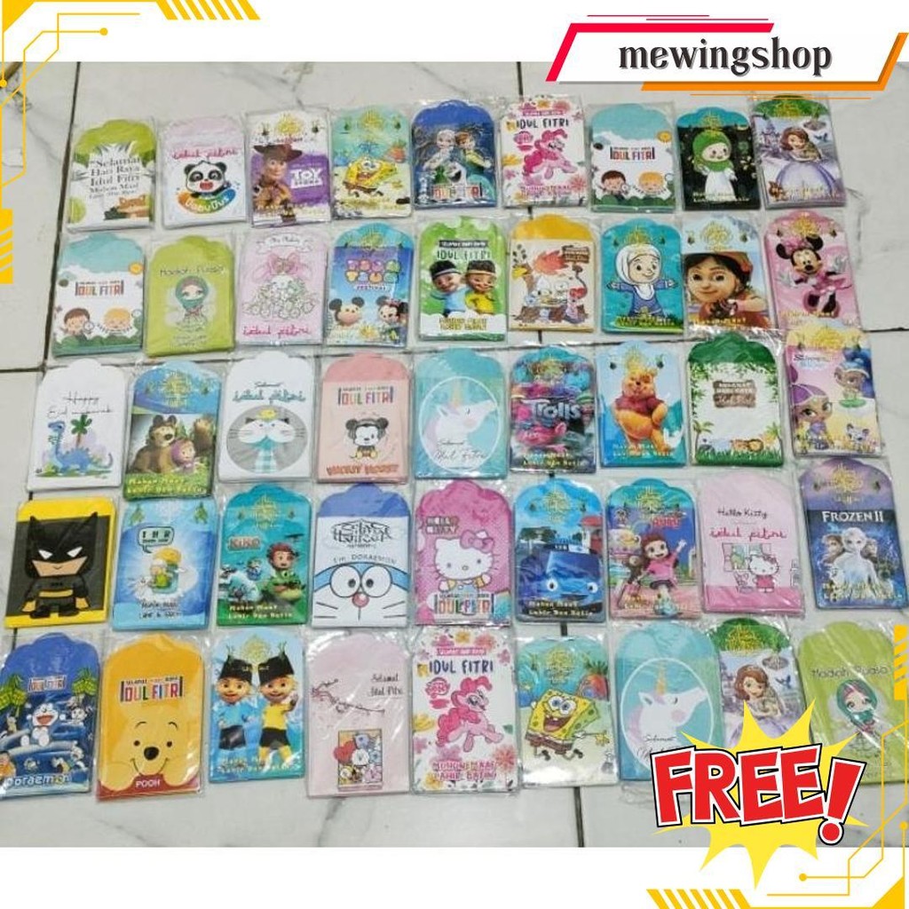 

Amplop Lebaran Idul Fitri Medium 7X13Cm Isi 10Pcs Terlaris