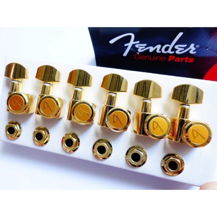 New Dryer locking gold tuning machine gitar fender gold original not gotoh