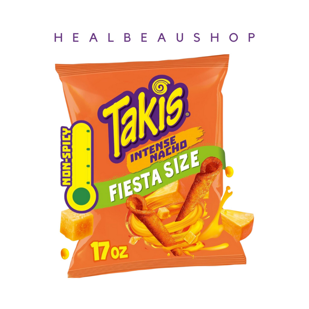 

Takis Fiesta 17oz 485gram Blue Heat Fuego Nacho Cheese USA