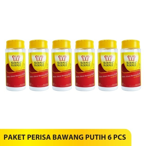 

TERLARIS PAKET PERISA BAWANG PUTIH BUBUK 130 G 6 PCS (ONLINE) MURAH!!! MURAH