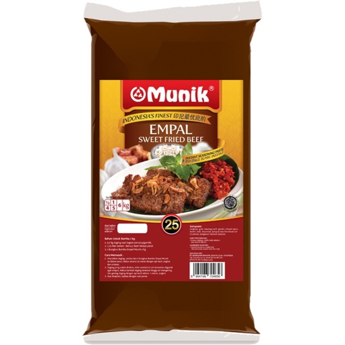 

TERLARIS BUMBU MUNIK EMPAL-1000GR MURAH!!! MURAH
