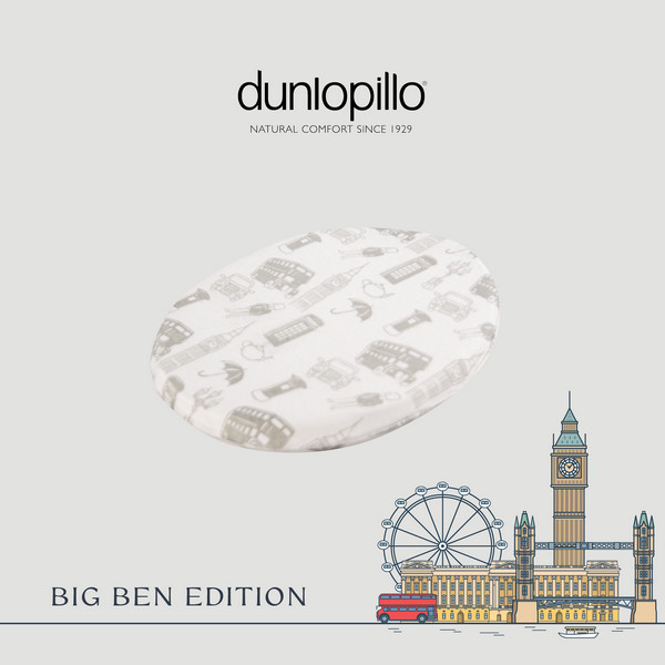 Dunlopillo Big Ben Edition Baby Small Oval Bantal Oval Bayi