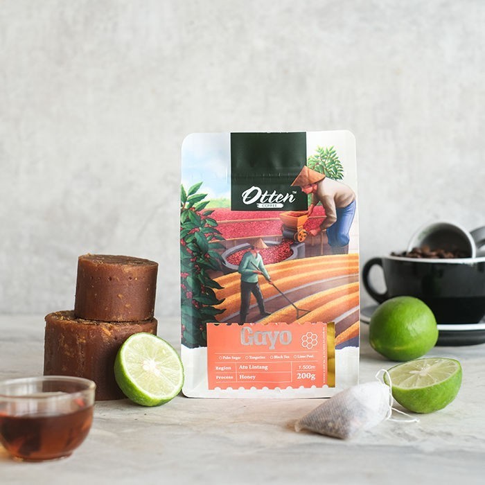 

Kopi Arabica Aceh Gayo Honey Process 200G - Biji / Bubuk Kopi Coffee